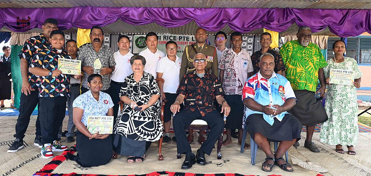 President Lalabalavu Urges Stronger Backing for Farmers to Boost Fiji’s Rice Self-Sufficiency