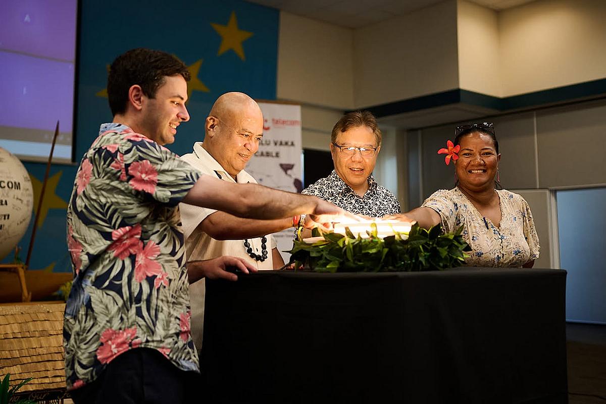 Vaka Cable Connects Tuvalu to the World, Marking a New Digital Era