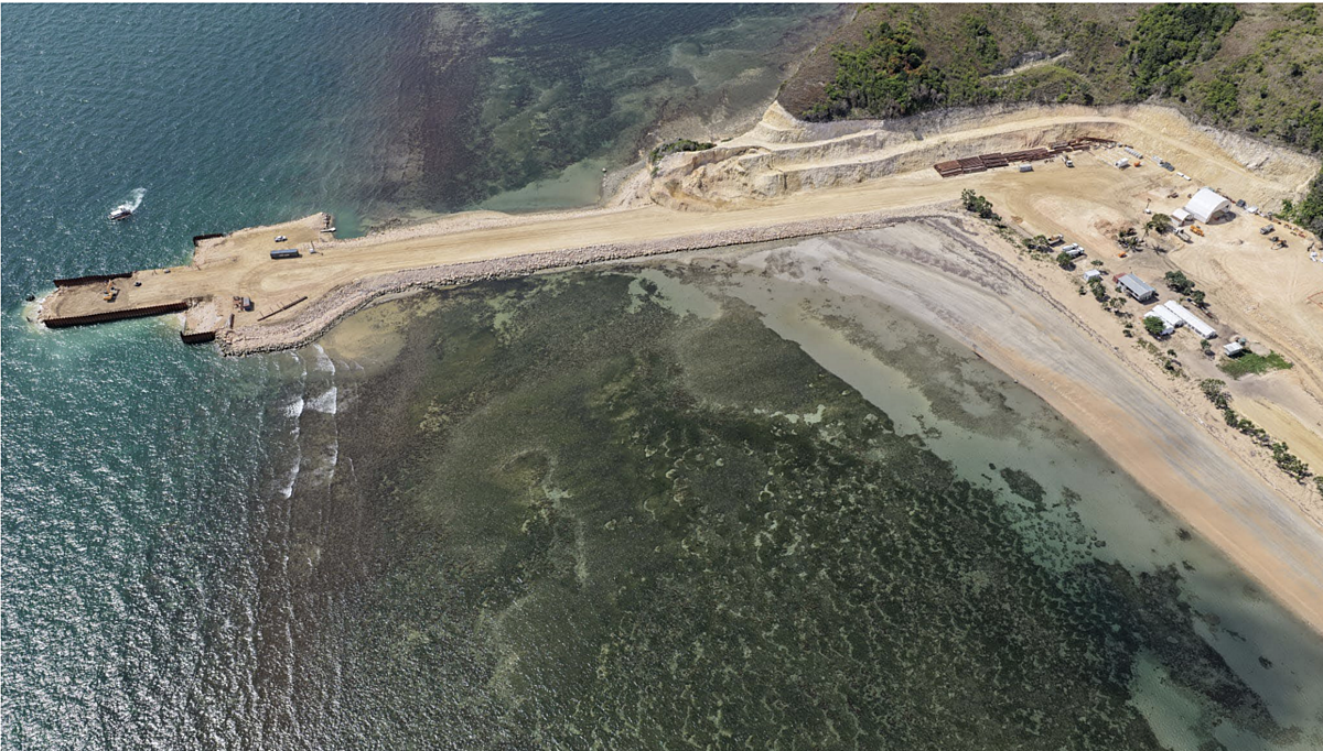 Pacific Lime and Cement Advances Construction at Central Lime Project in PNG