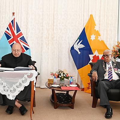 Fiji, Tonga reaffirm deep-rooted ties in high-level courtesy call