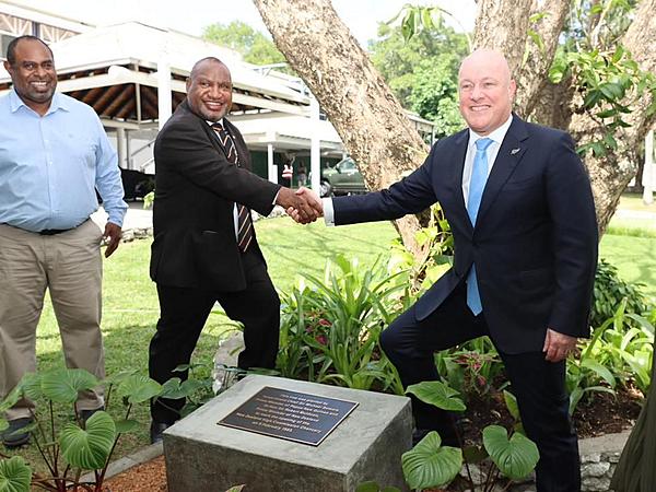 Marape, Luxon Hail ‘Historic and Defining’ Visit as PNG–NZ Ties Enter New Era