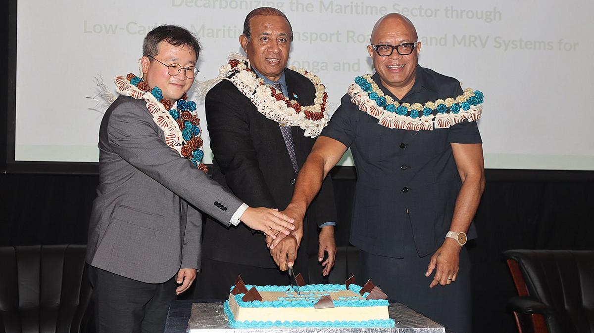 Fiji, Tonga and Vanuatu launch landmark programme to decarbonise shipping