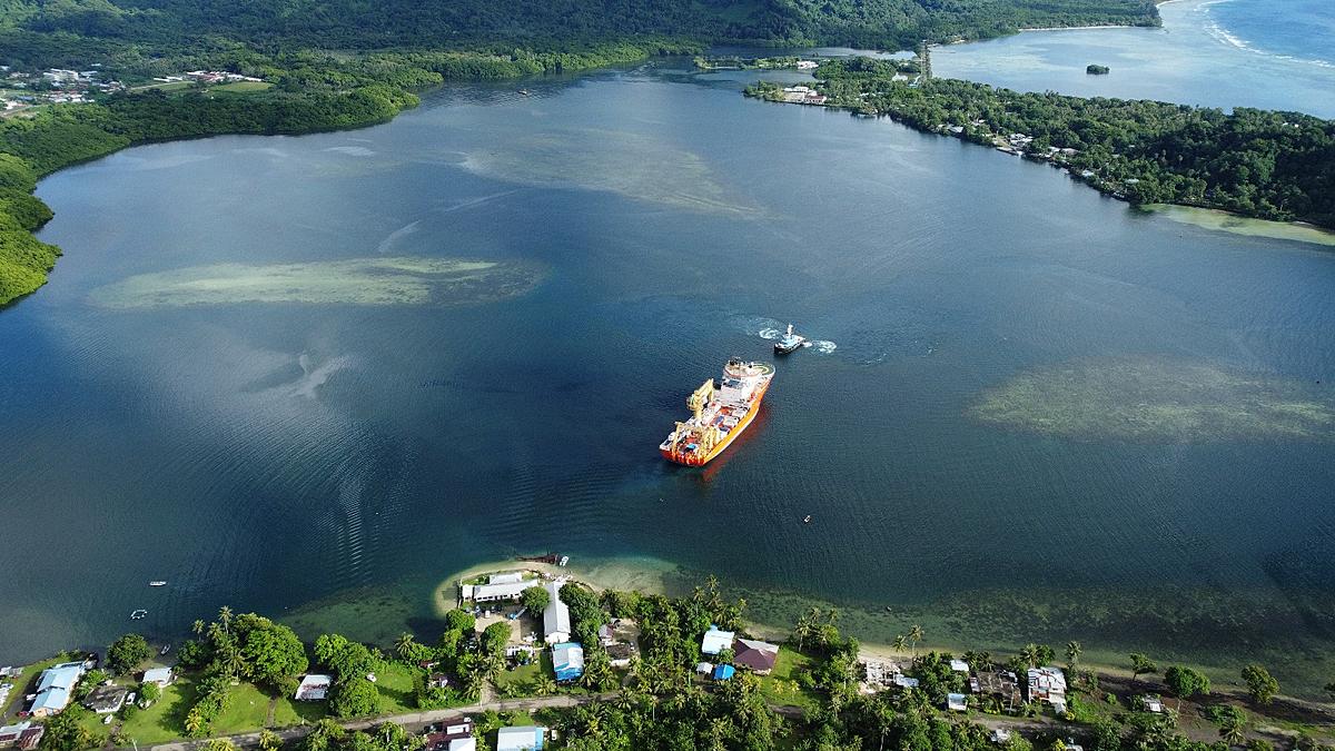East Micronesia Cable makes final landing in Kosrae, FSM